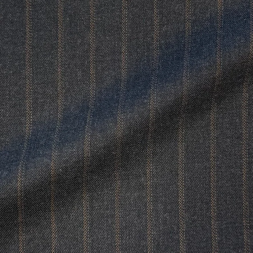 Midnight Blue w/ Rust Complex Stripe