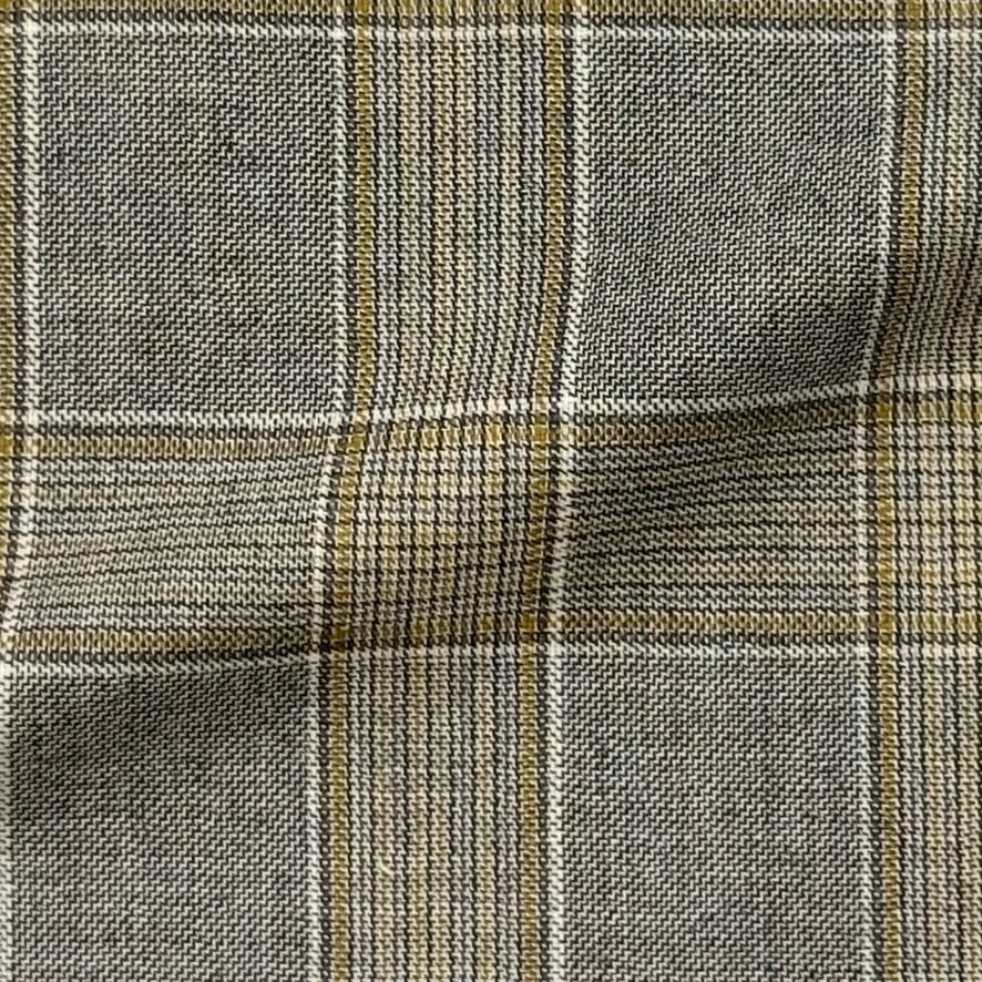 Gray & Gold Check