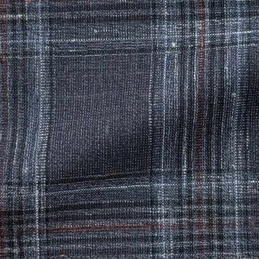 Blue Check w/ Red Windowpane