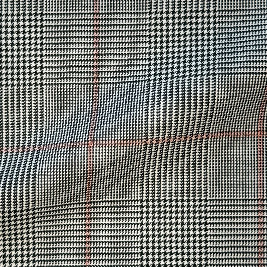 Silver Glen Check w/ Red Windowpane