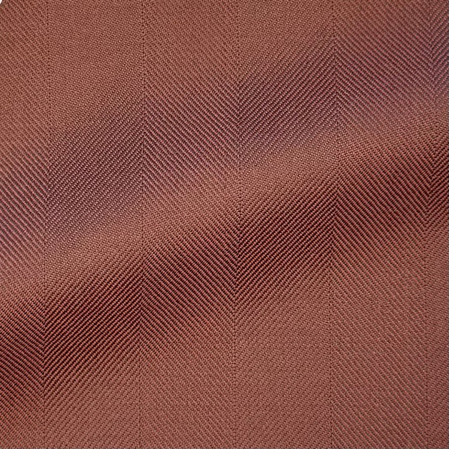 Rust Herringbone Stripe