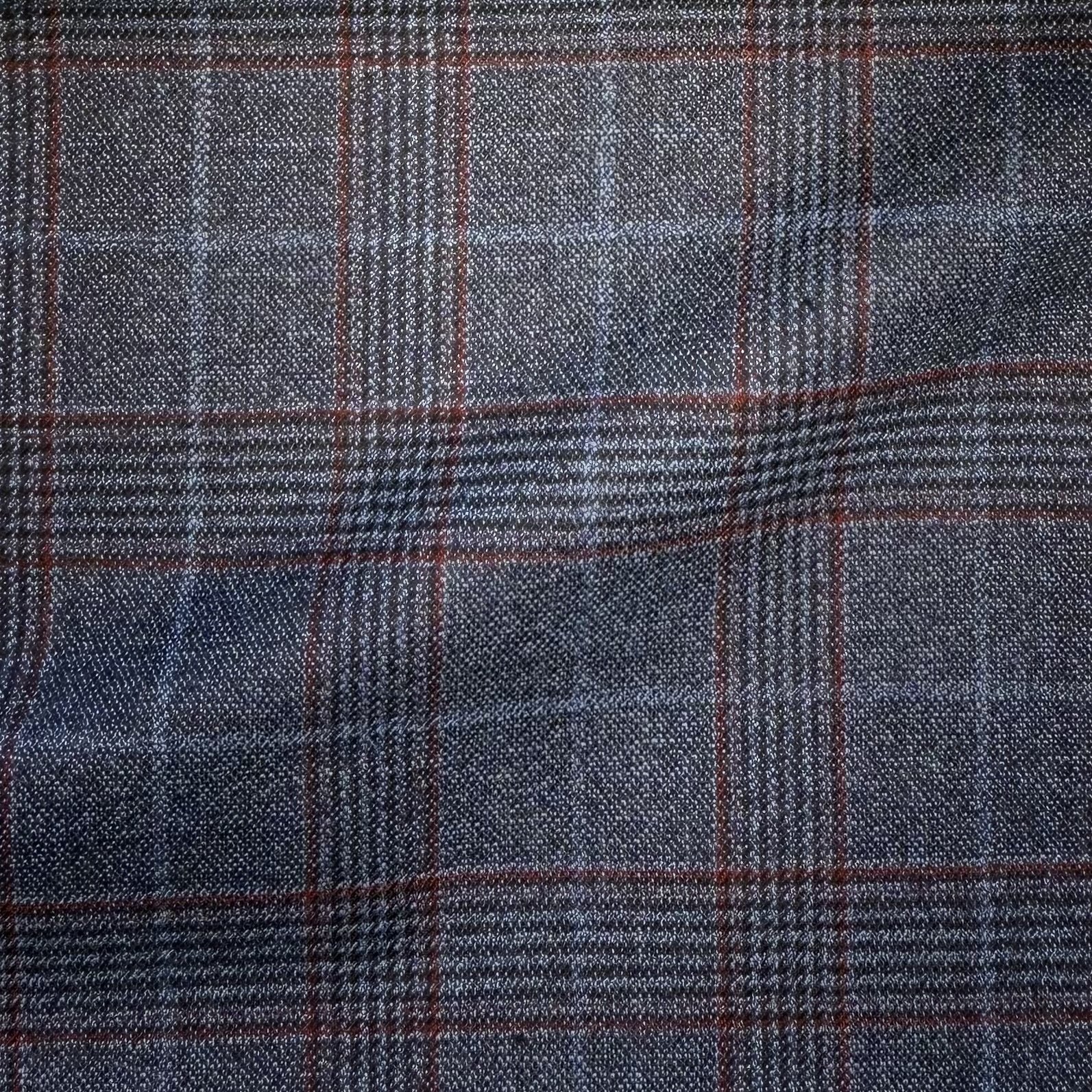 Blue & Wine Check