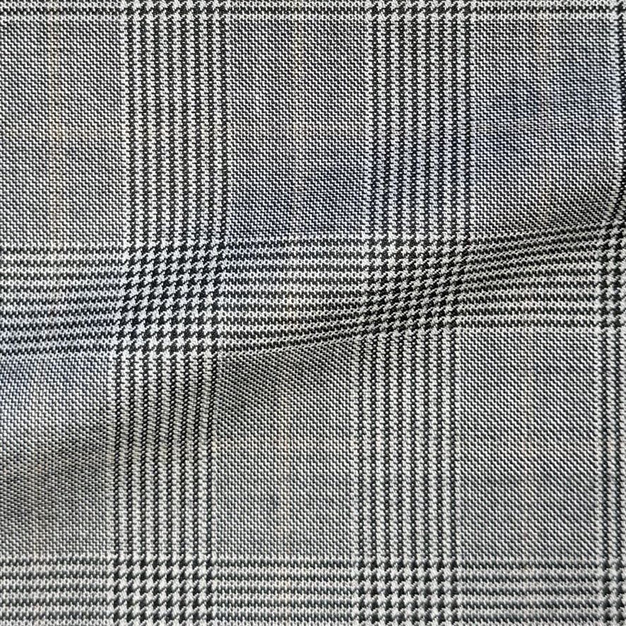 Silver Glen Check w/ Peach Windowpane
