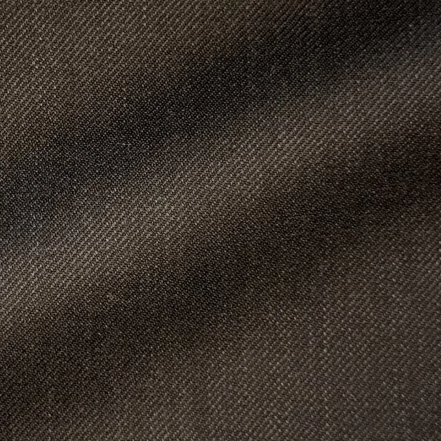 Chocolate Brown Gaberdine
