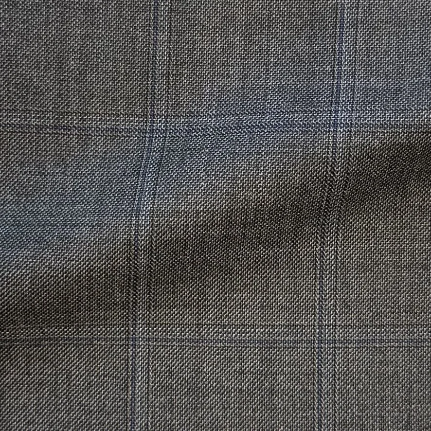 Gray w/ Blue Windowpane