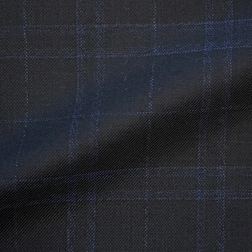 Dark Navy w/ Blue Check