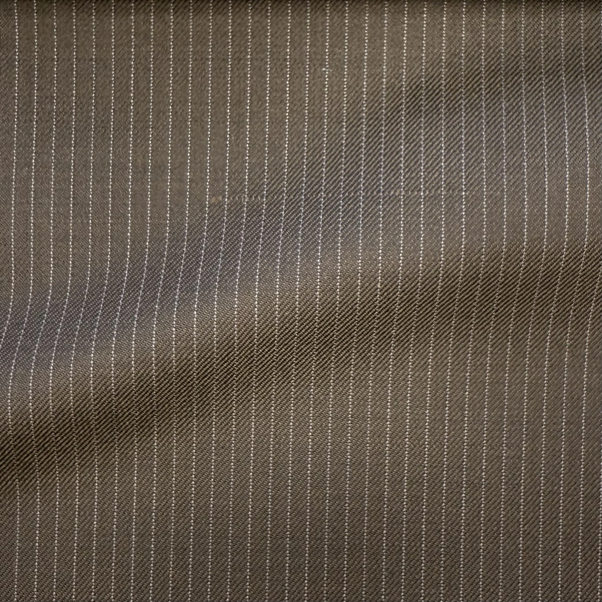 Brown Narrow Pinstripe