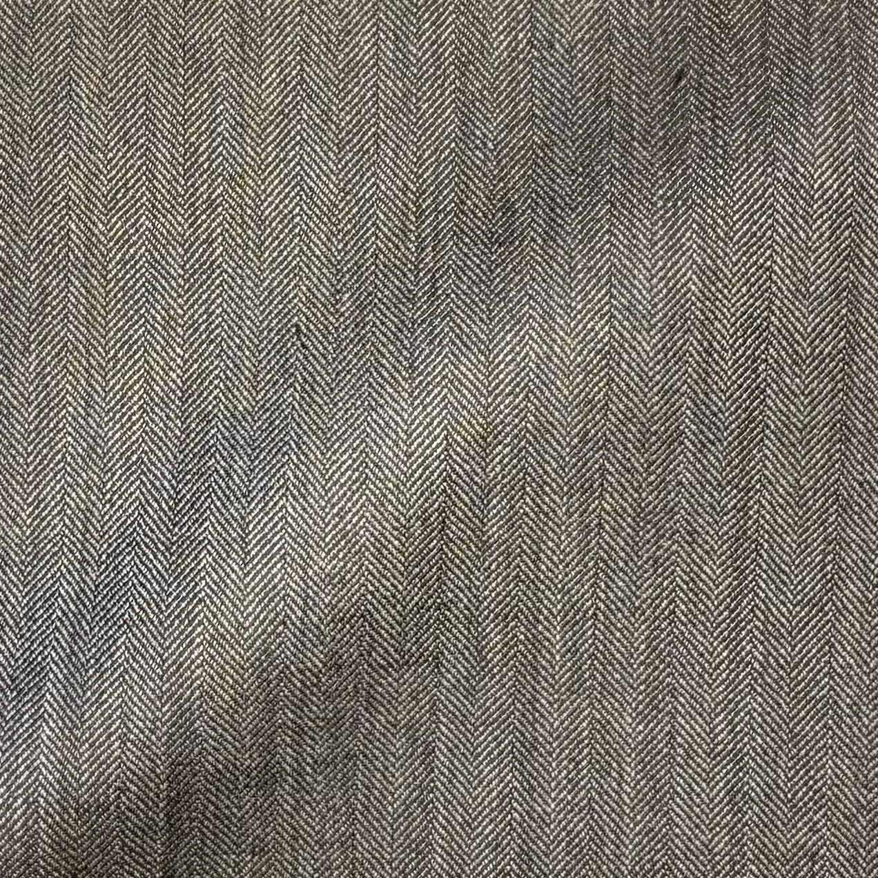 Gray Herringbone Stripe