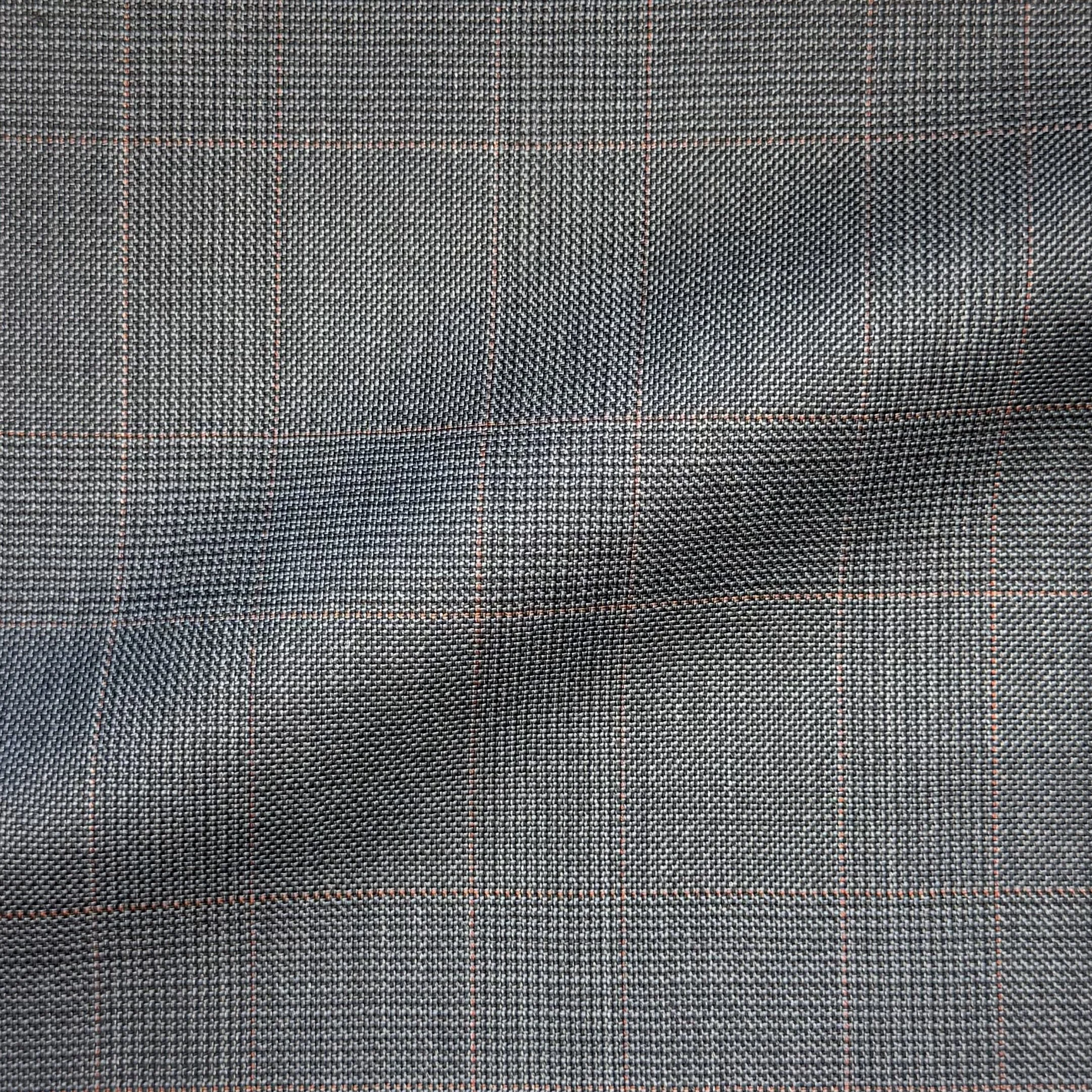 Blue & Wine Glen Check
