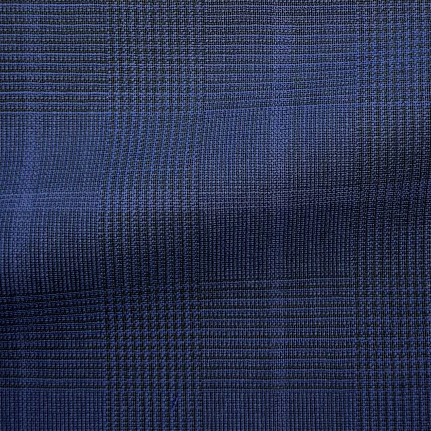 Navy Blue Windowpane