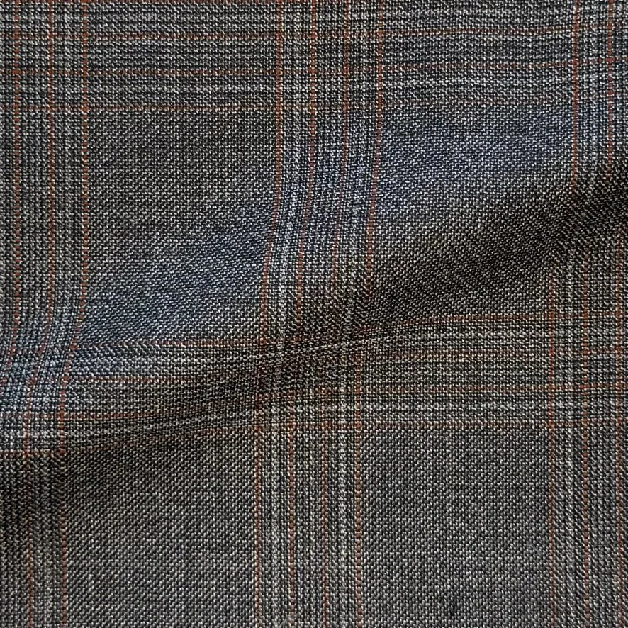 Charcoal w/ Red Check