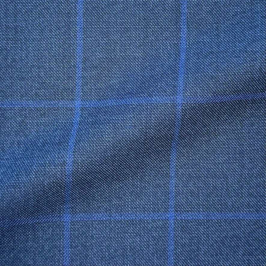 Blue w/ Blue Windowpane