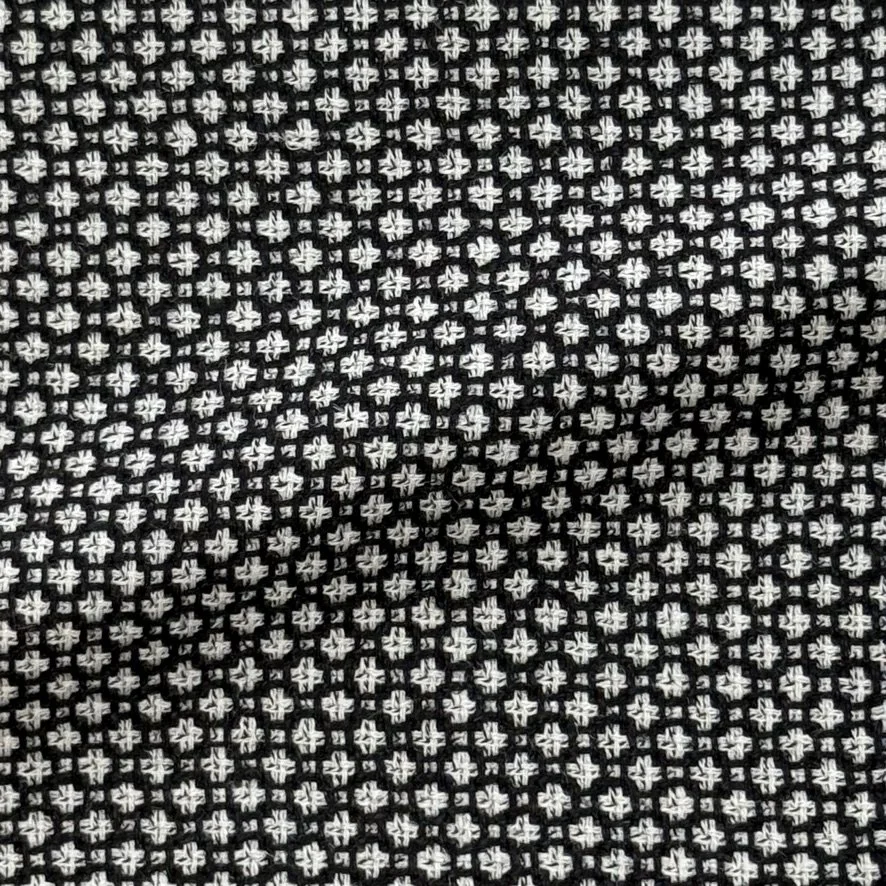 Black & White Jacquard