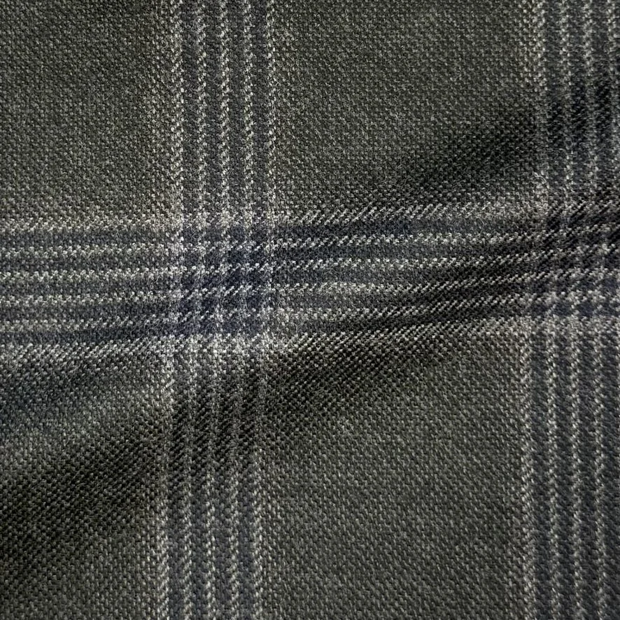 Green, Blue & Taupe Glen Check