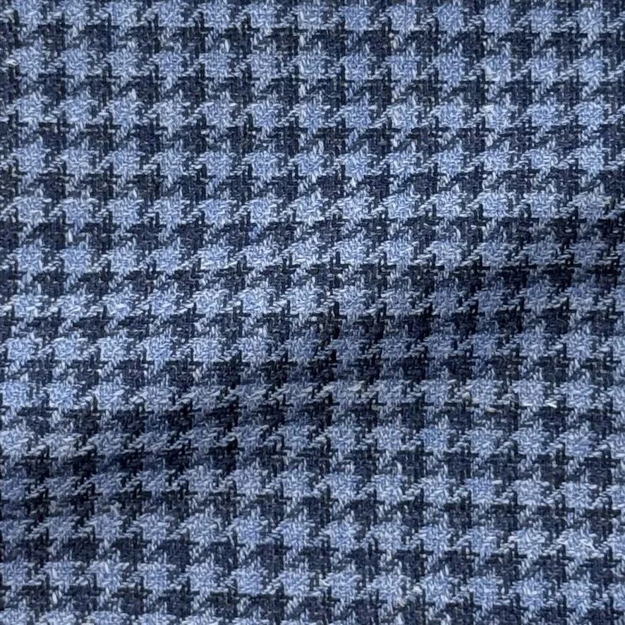 Blue Houndstooth