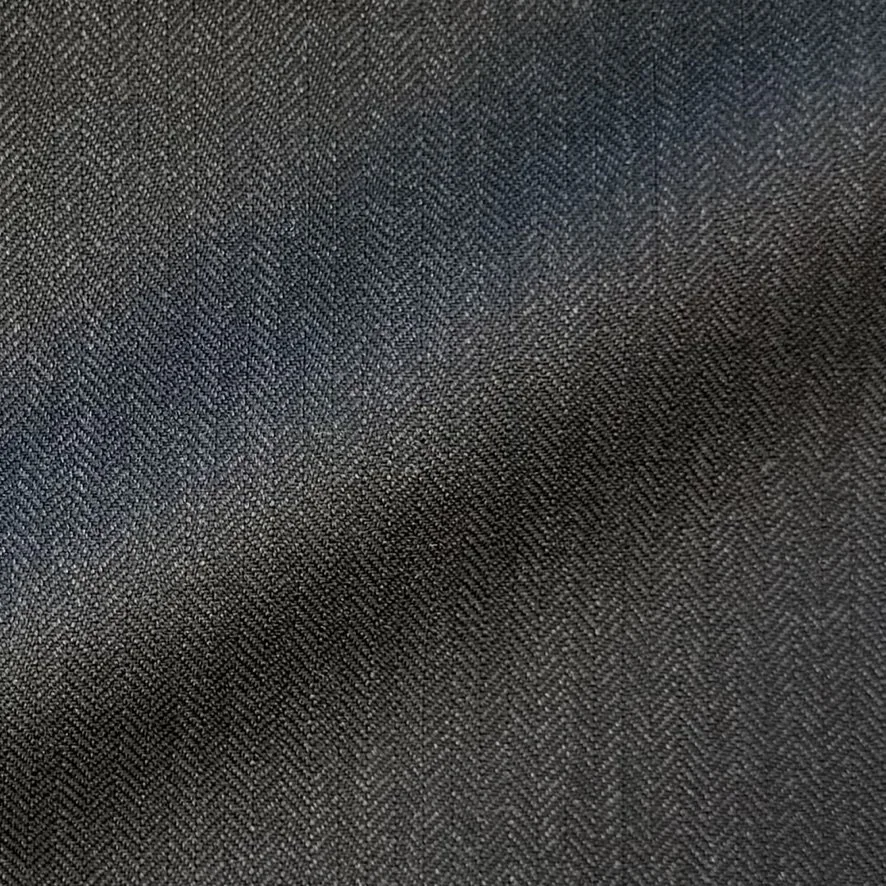 Charcoal Herringbone Stripe