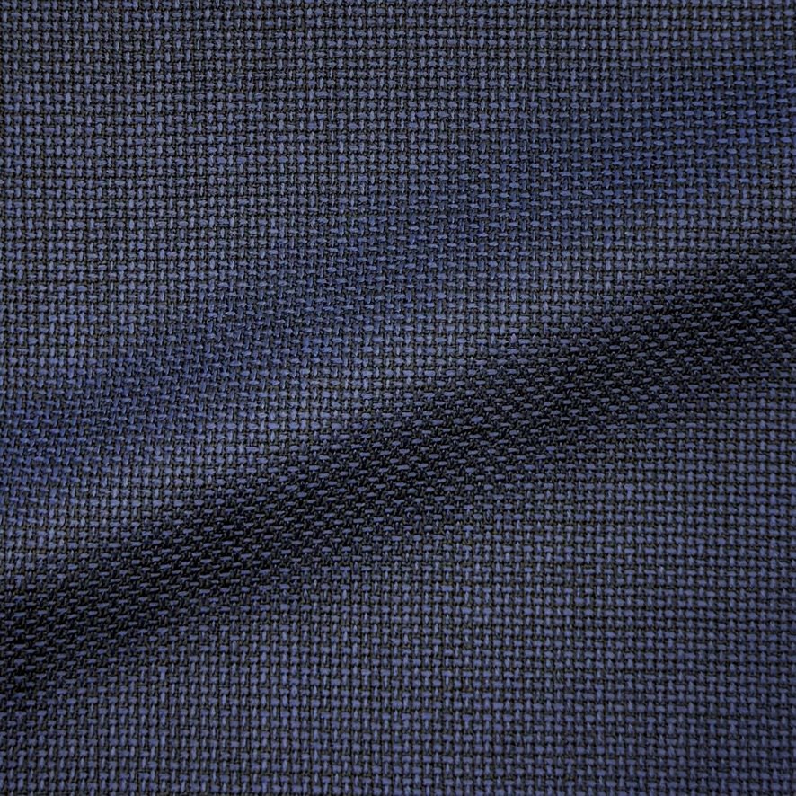 Midnight Blue Hopsack