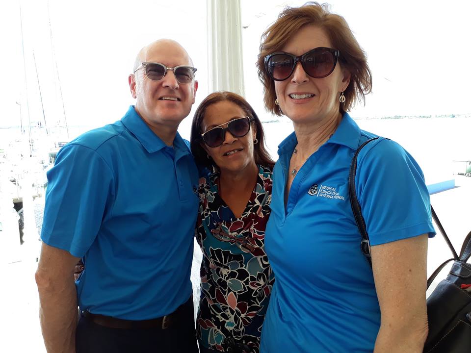 Dr. Dave and Susan Madder with their translator Rosa in Cuba