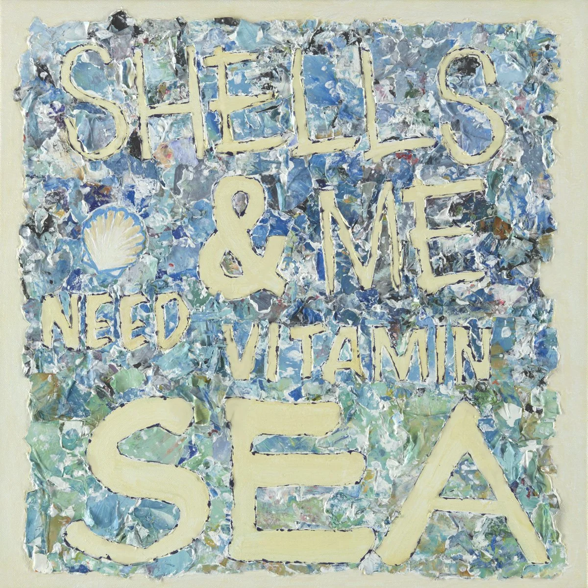Shells And Me ocean theme painting and prints— Chris Irwin