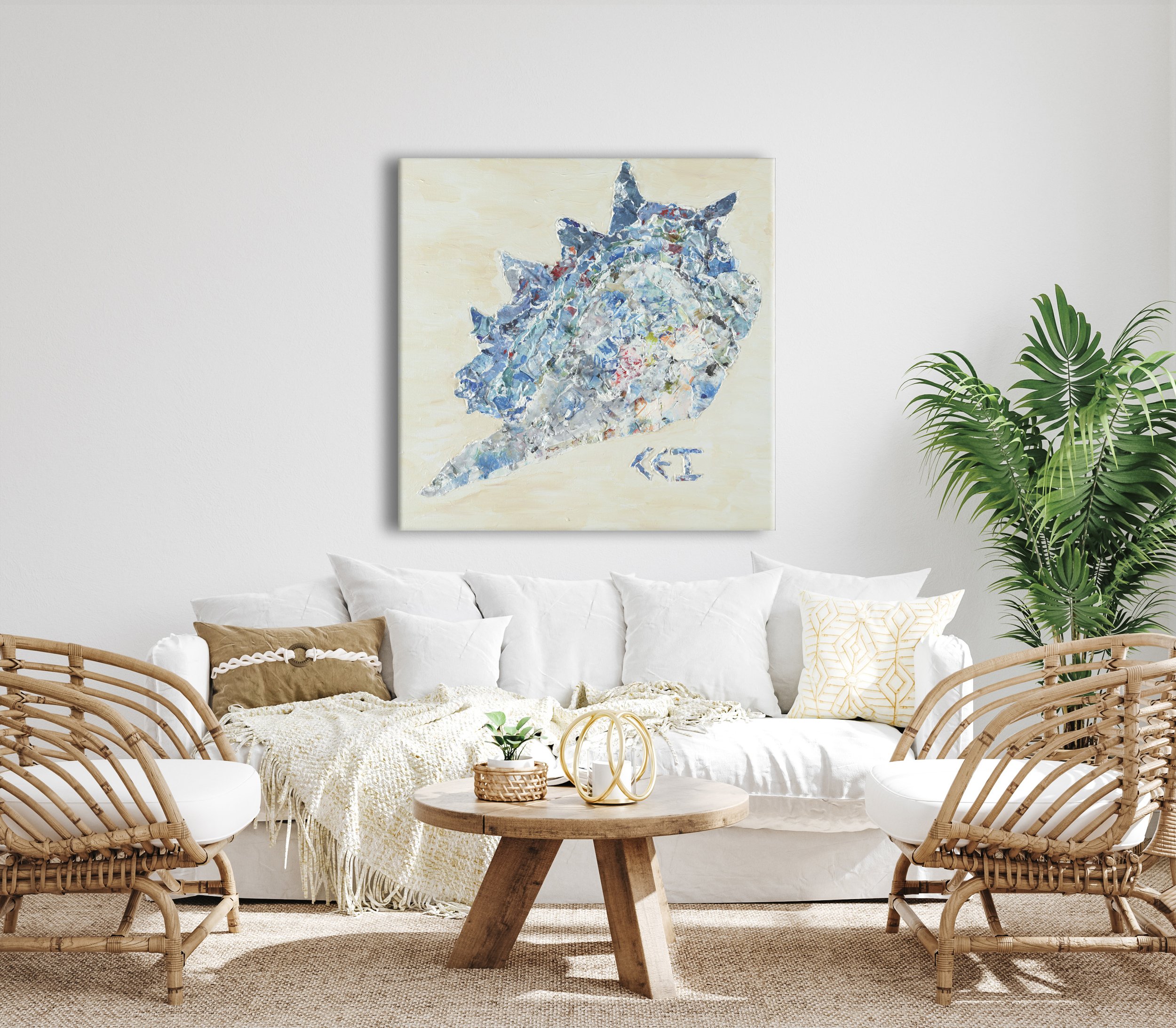 Spikey Conch in Family Room.jpg