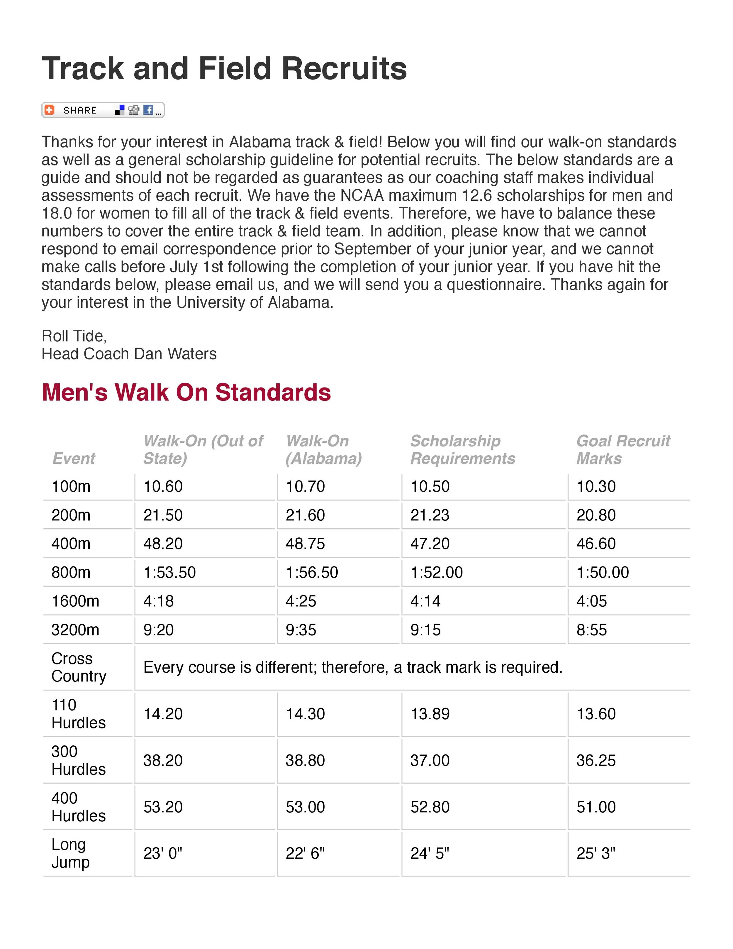 Fast Track Recruiting Track And Field Recruiting Experts