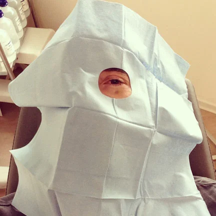 OK! WTF .. I needed to get saline injected in my eye.. it was painful .. he lied. - Singapore