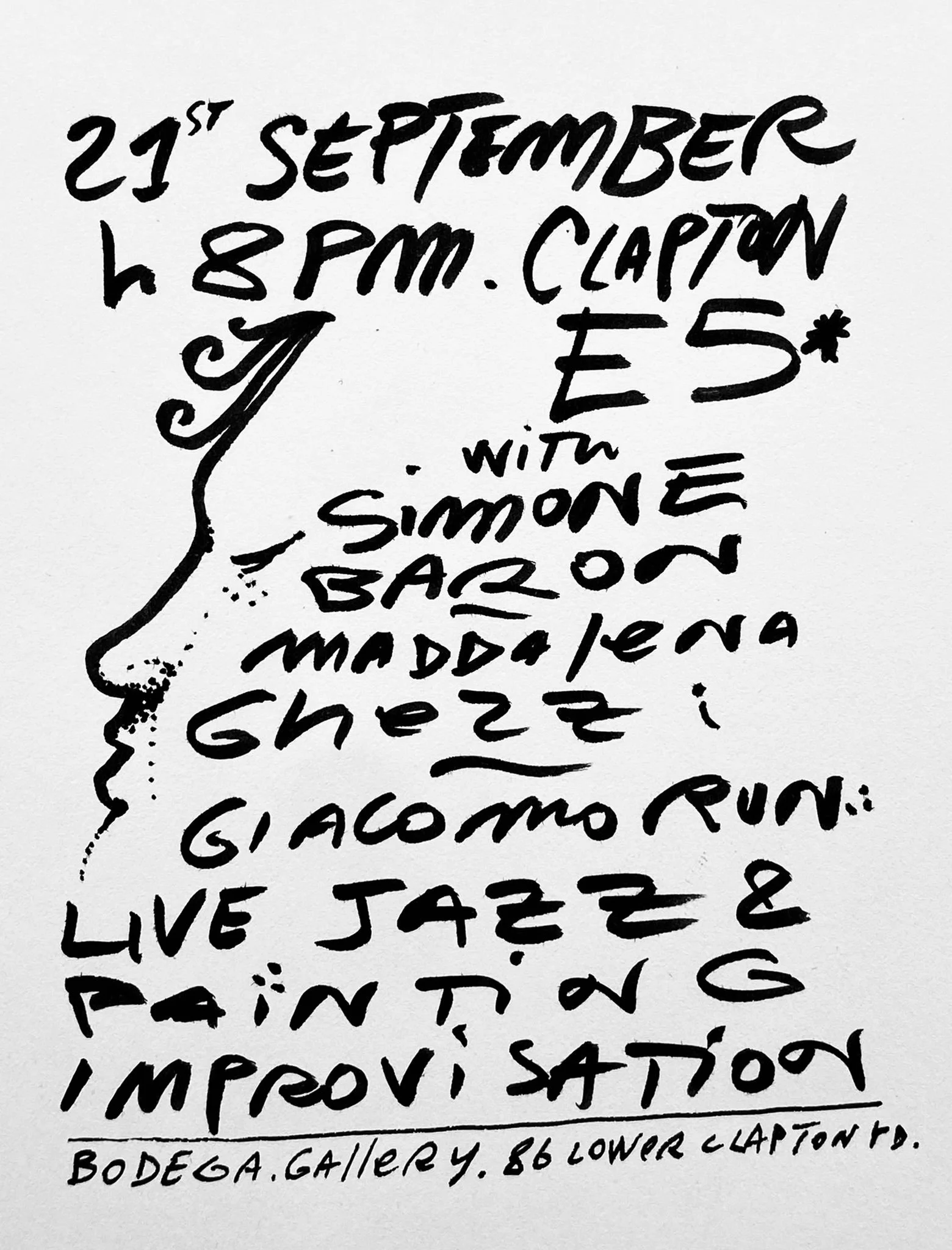 Sound painting: RUN, Simone Baron and Maddalena Ghezzi