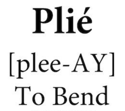 Plié