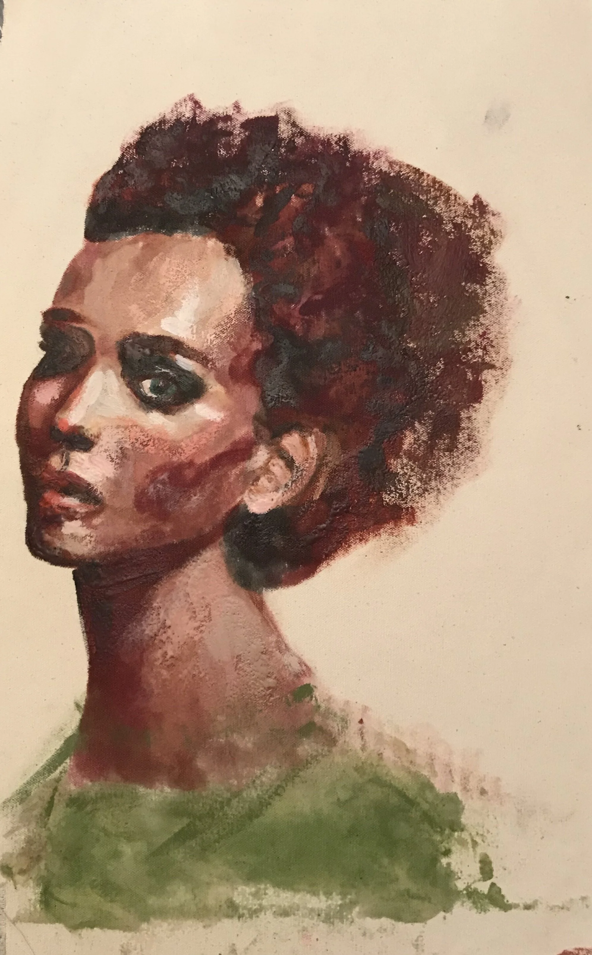 Wax, woman, canvas encaustic .jpeg