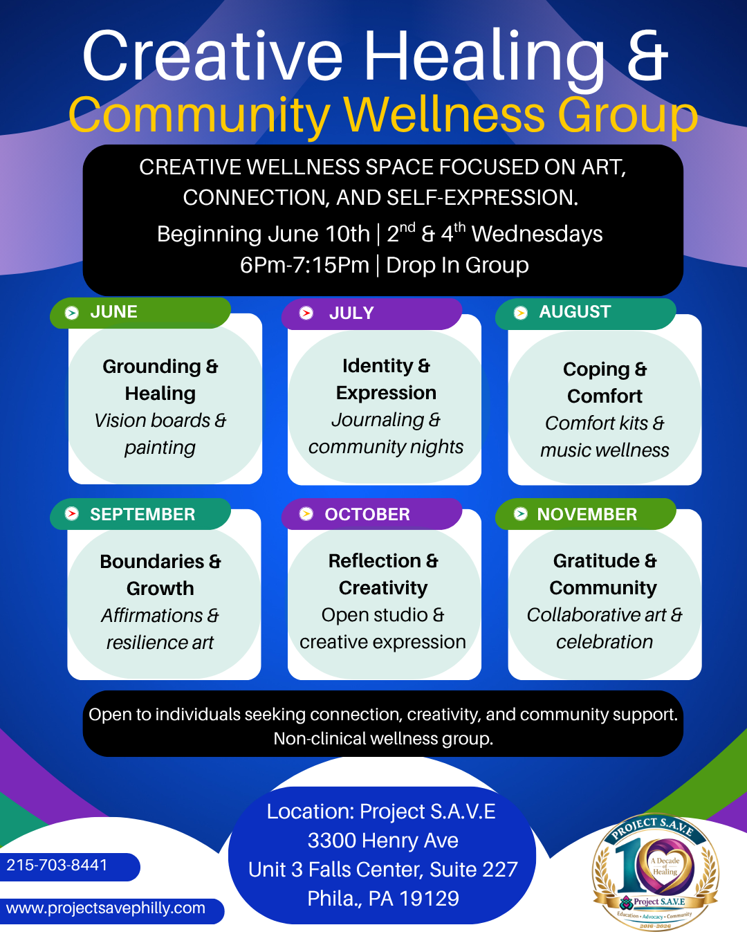 Creative Healing &amp; Community Wellness Group