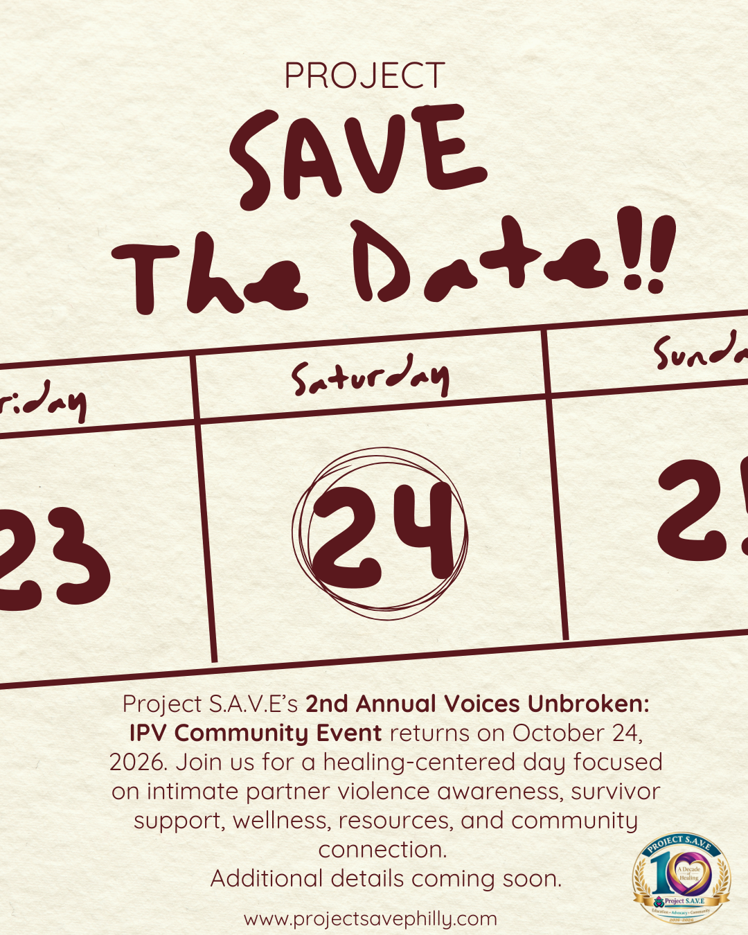 Voices Unbroken: 2nd Annual IPV Community Event