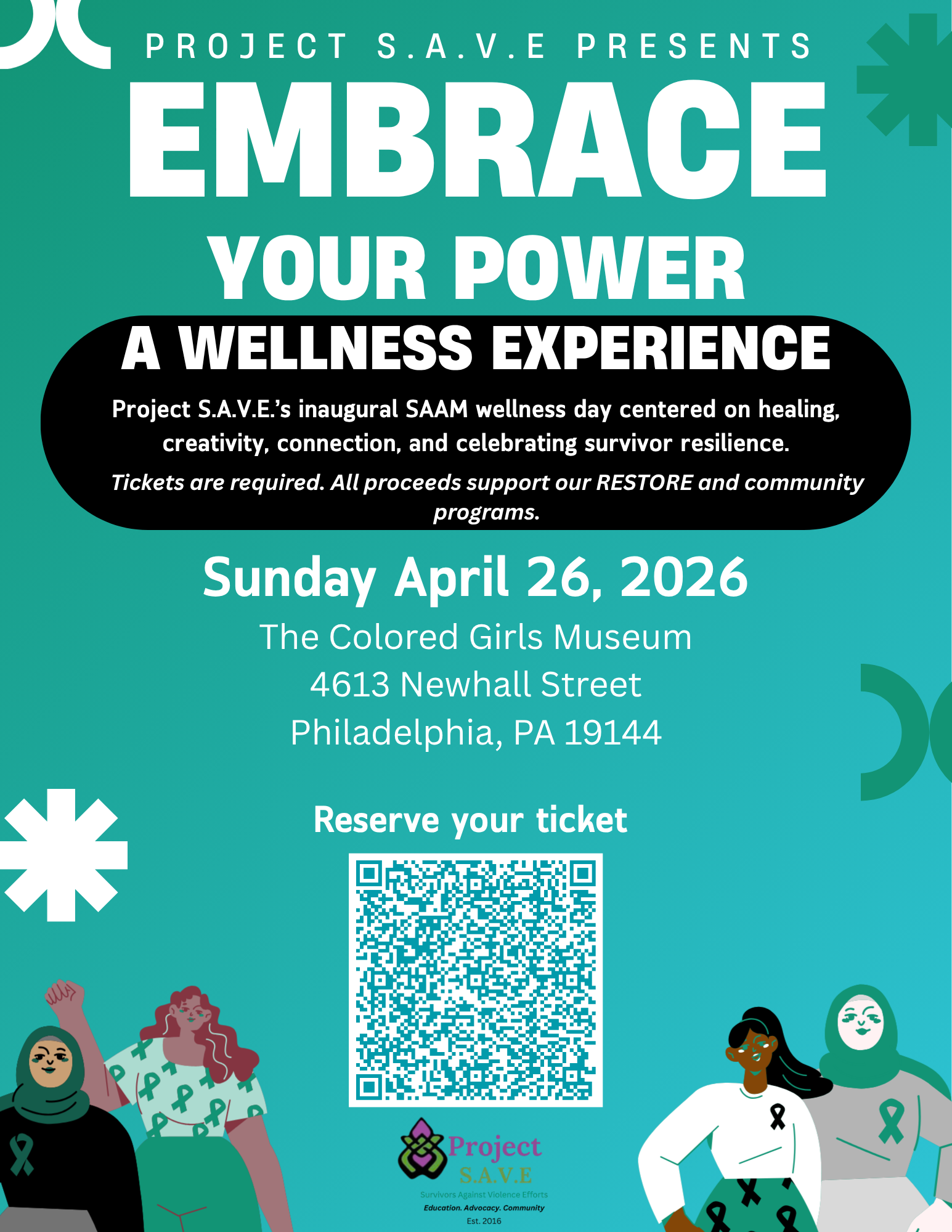 Embrace Your Power: Inaugural Sexual Violence Wellness Event