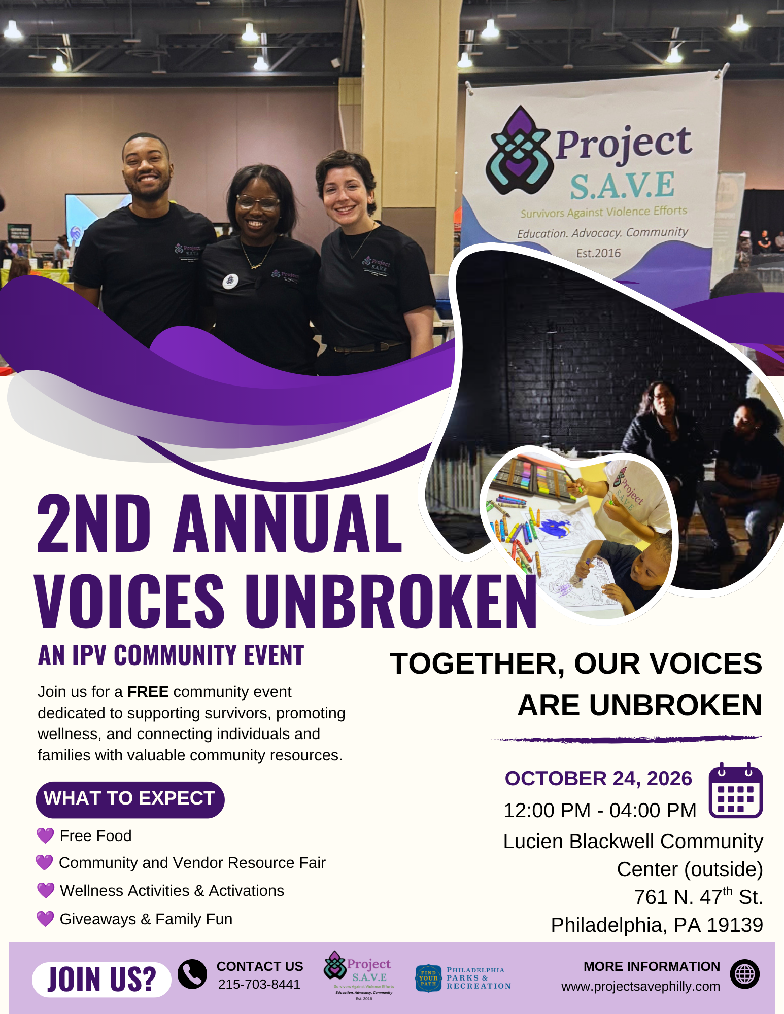 Voices Unbroken: 2nd Annual IPV Community Event