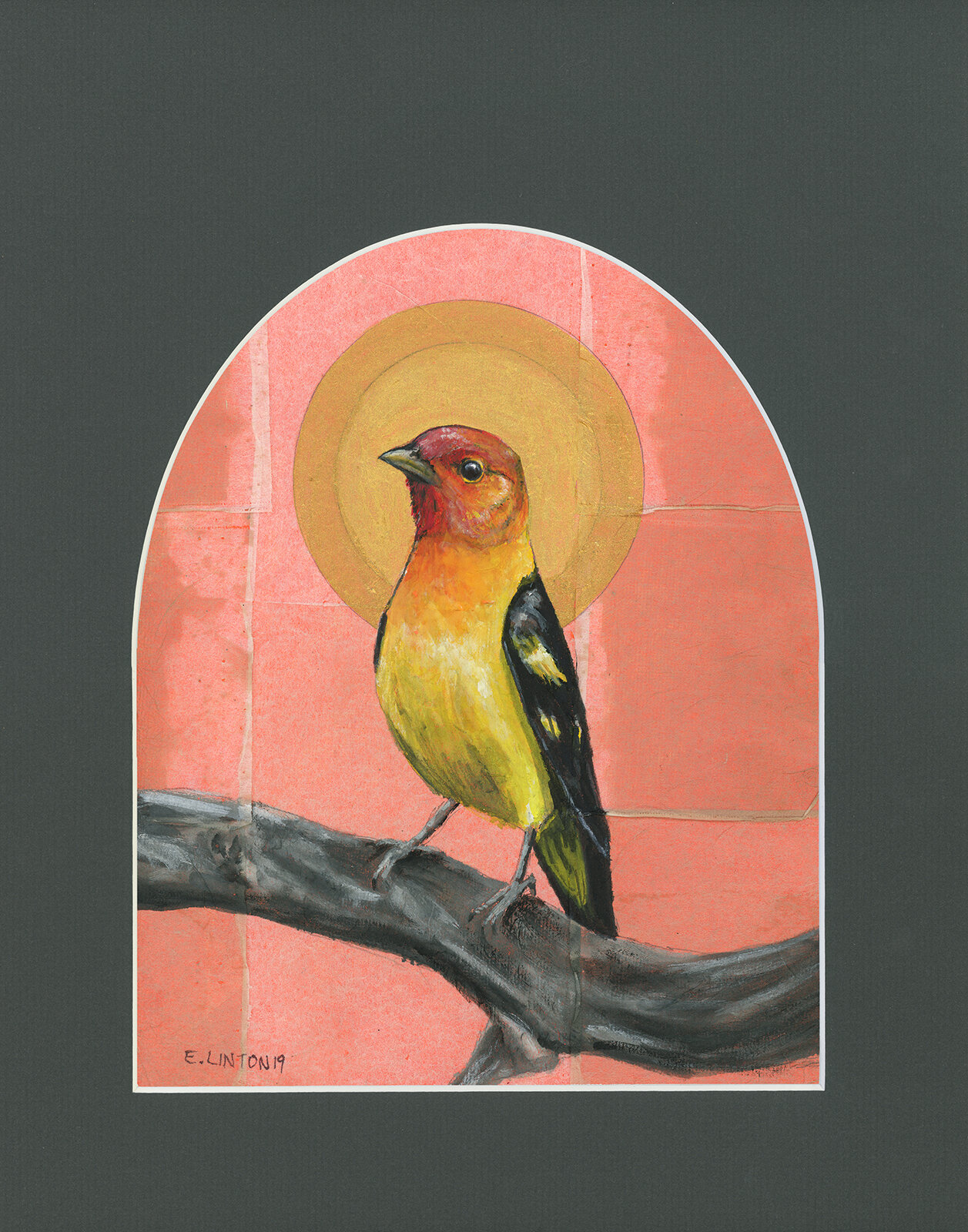 Western Tanager Icon 