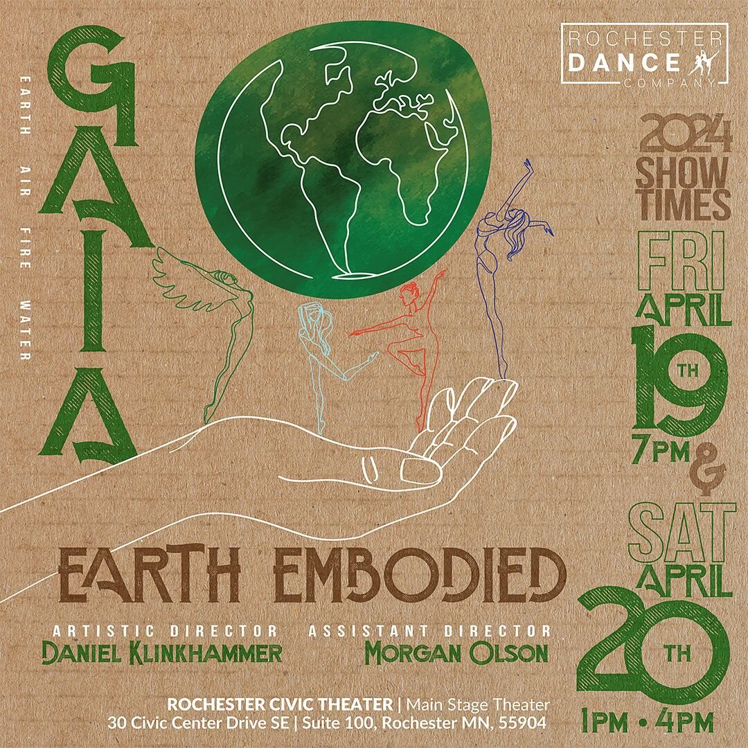 🌍✨ Introducing GAIA: Earth Embodied ✨🌊

I don&rsquo;t know what&rsquo;s more exciting, the creative costuming, the technicals elements or a chance to see some new new choreography. Someone pinch me!!!!

Come and watch an unforgettable journey throu