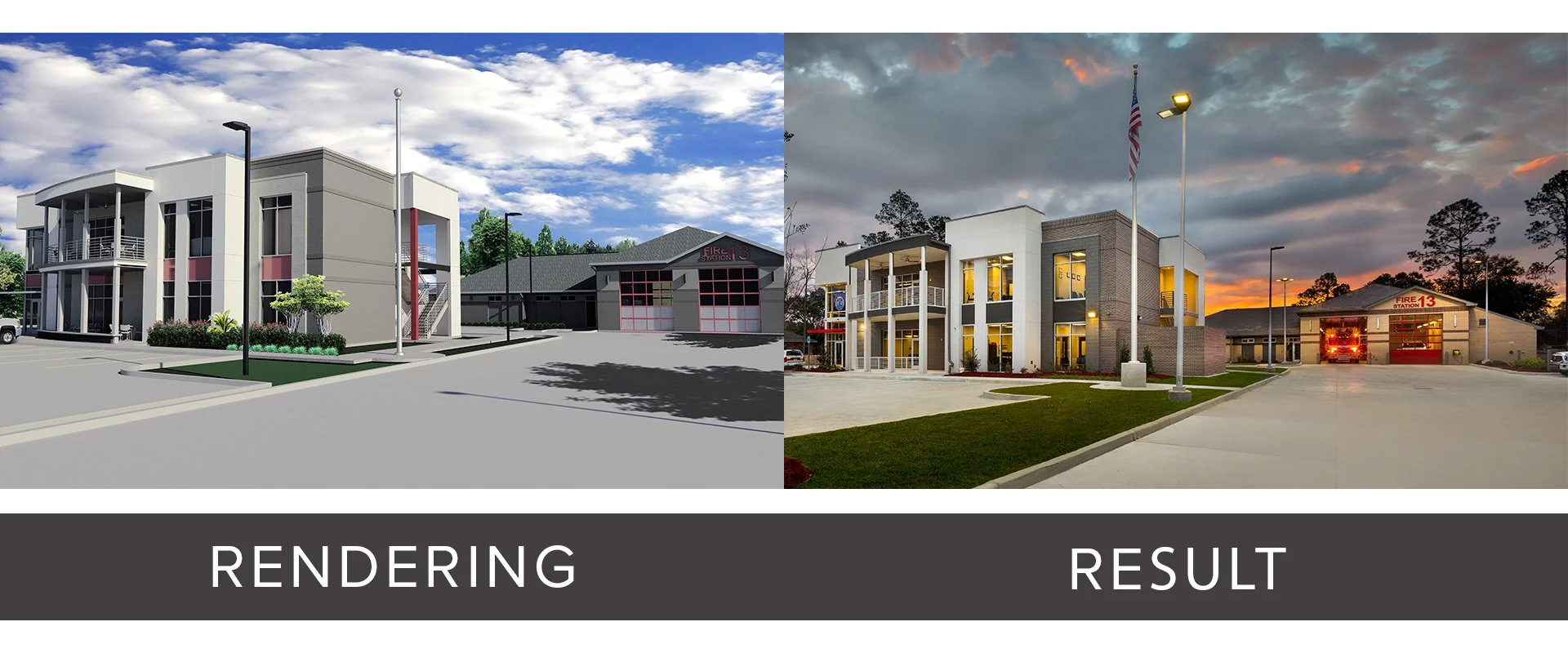 Slidell Fire Station Render vs Result - Website Template.jpg