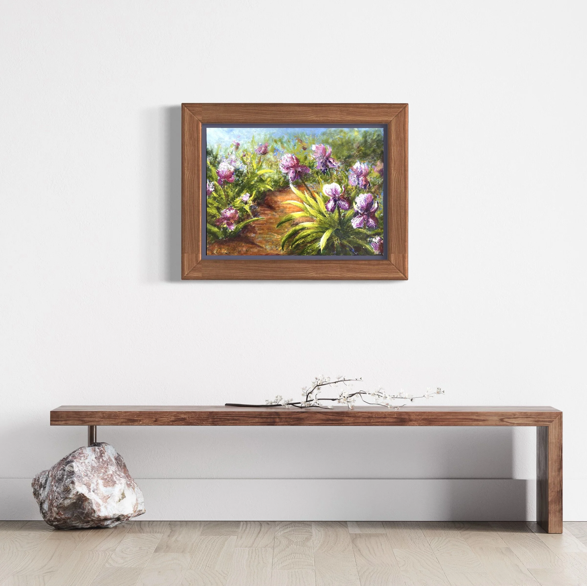 Spring Iris (Framed)
