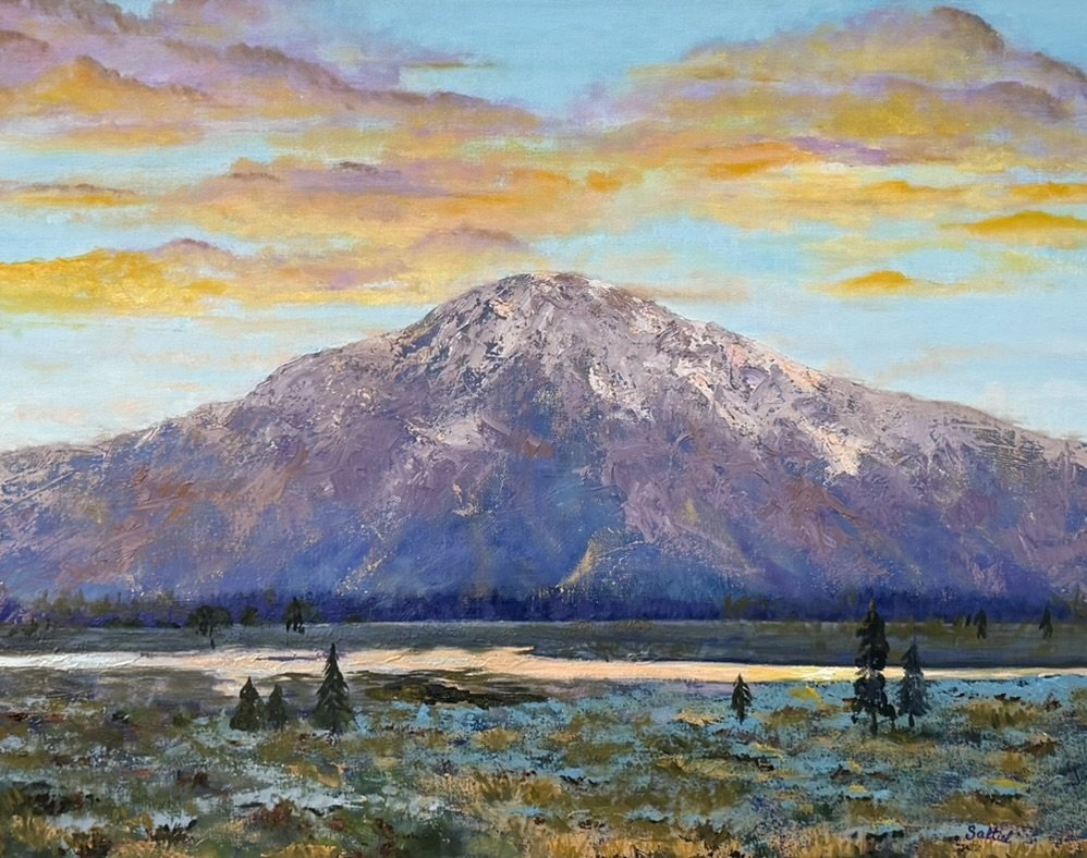 Sunset on The Cascades