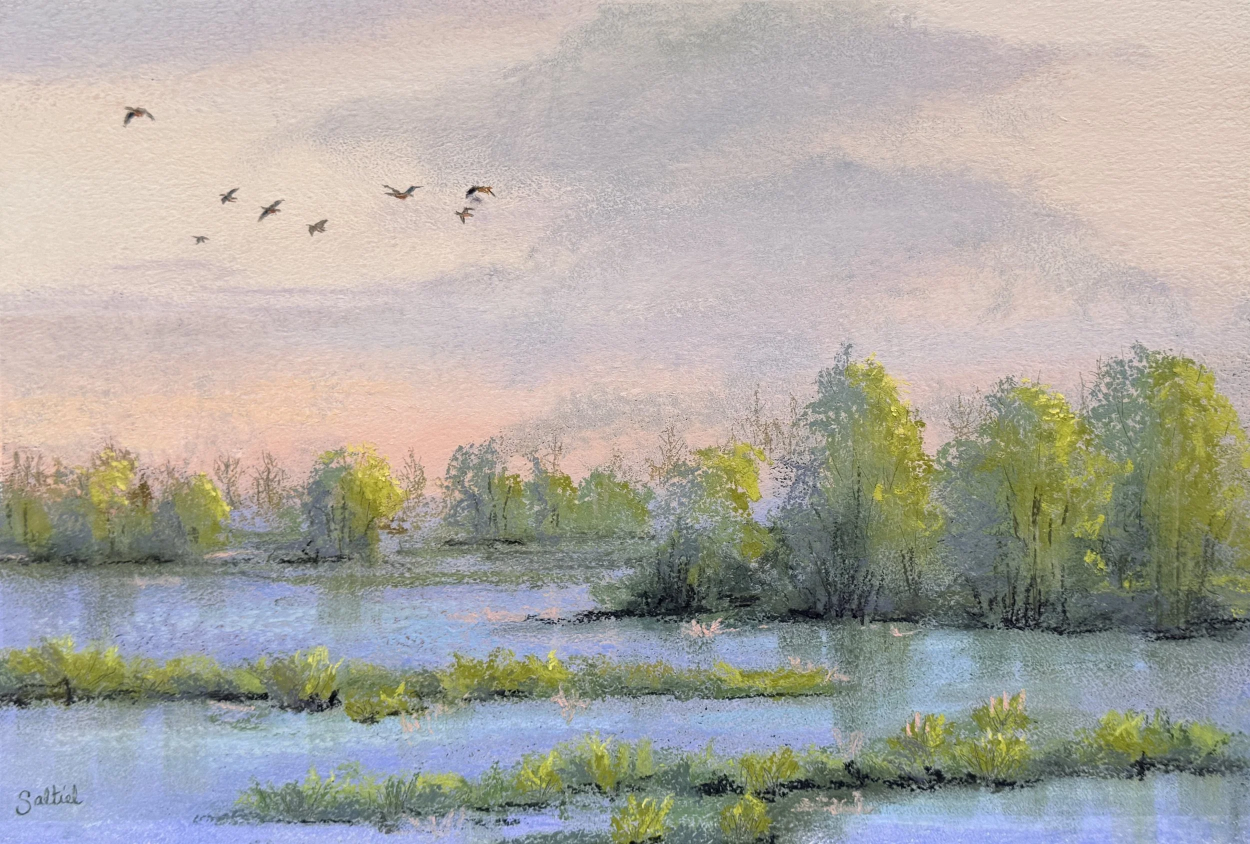 Nisqually Wildlife Refuge -Sunrise