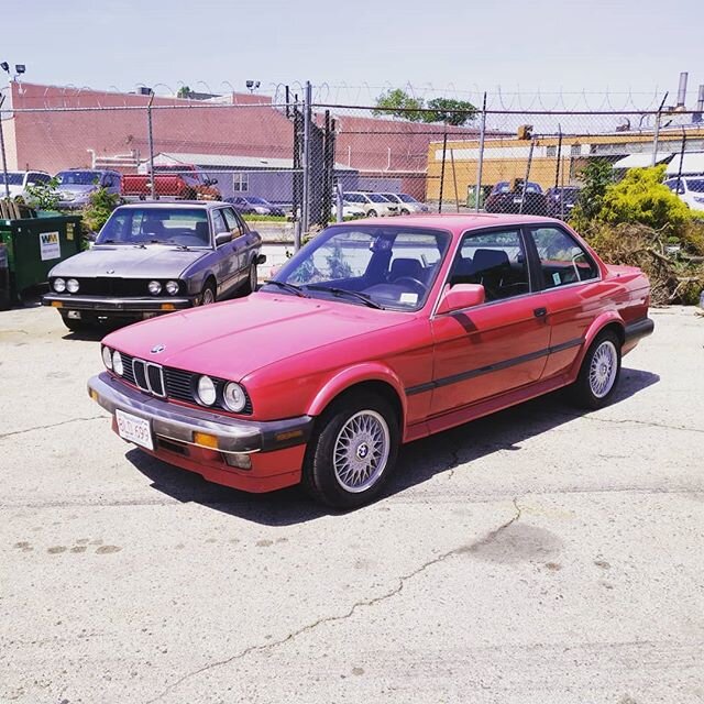 We're still here as the world turns.  Sorry for going dark for so long.  Very buisy here. Check out this Uber rare 325ix manual in a 2 door!  Pretty solid car made even better by our craftsmanship. 
#e30 #325ix #5speed #bmw #80scars