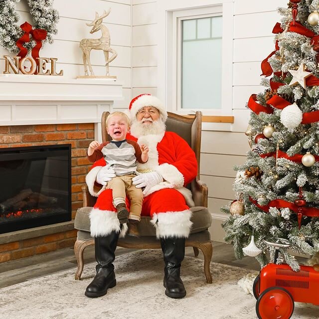 Well someone wasn&rsquo;t sure about Santa this year! But remains ever curious, even imitating the &ldquo;ho ho ho&rdquo;! .
Merry Christmas to all + best wishes for the year ahead! ✨
.
#lifeasawalter #ourlittlemunchkin #thecottageatuptown
