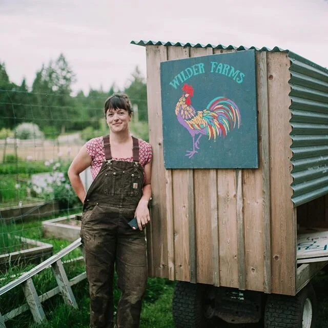 Wilder Market Garden isss buzzing these days! Swing by Robin&rsquo;s farmstand at the corner of Wilder and Telegraph to score some fresh veg, blooms and veggie starts. Our garden is chalk full of her strawberries and we are so excited about it! (Phot