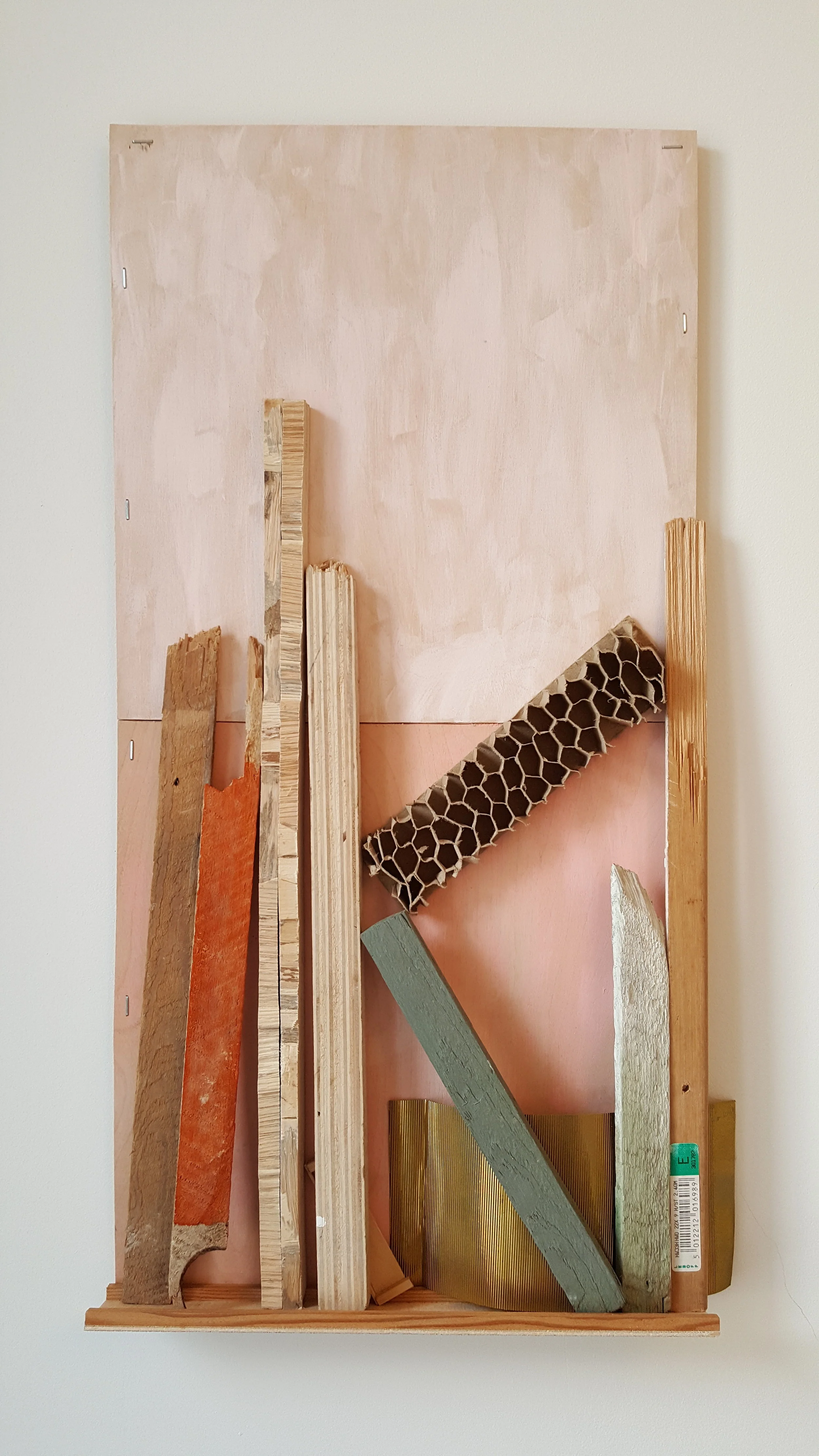 Strata (2016): mixed media 30cm x 61cm