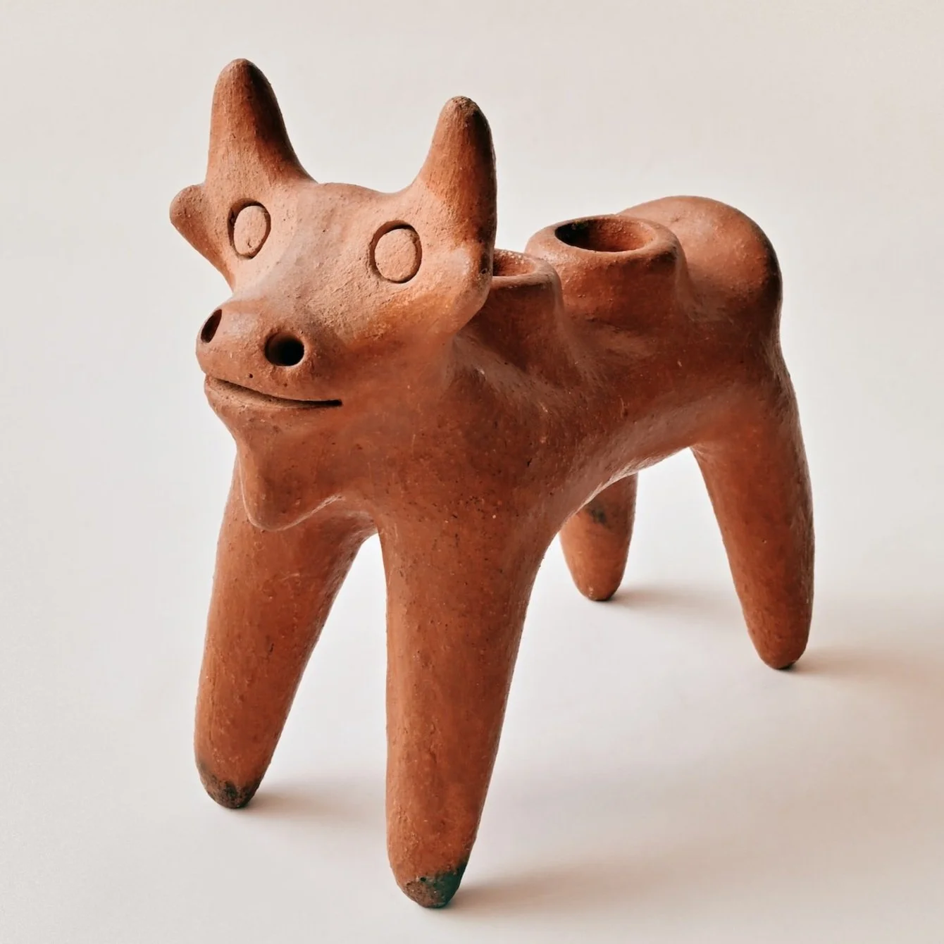Clay Sculpture with Artist Rajine