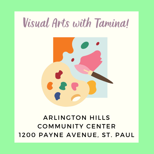 Visual Arts w/ Tamina!
