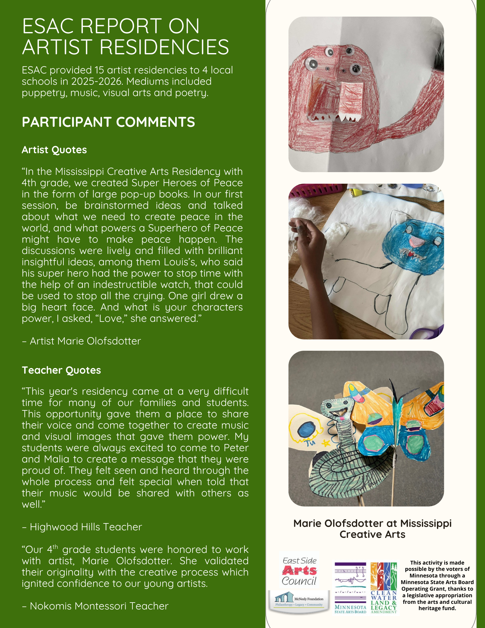 2025-2026 Residency Report