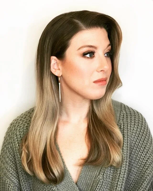Morgan  #haegerhair #willowhousebeauty #freelance #hairstylist #nyc #brooklyn #behindthescenes #hollywoodglam #wedding #elegant #hair #crafthairdresser #behindthechairstylist #beautylaunchpad #modernsalon #maneaddicts #maneinterest #blondebombshell #