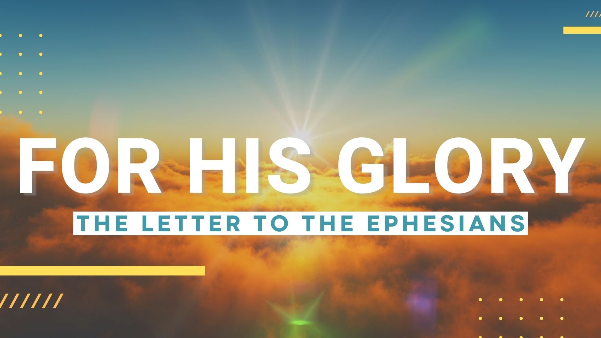 For His Glory: Called to be One