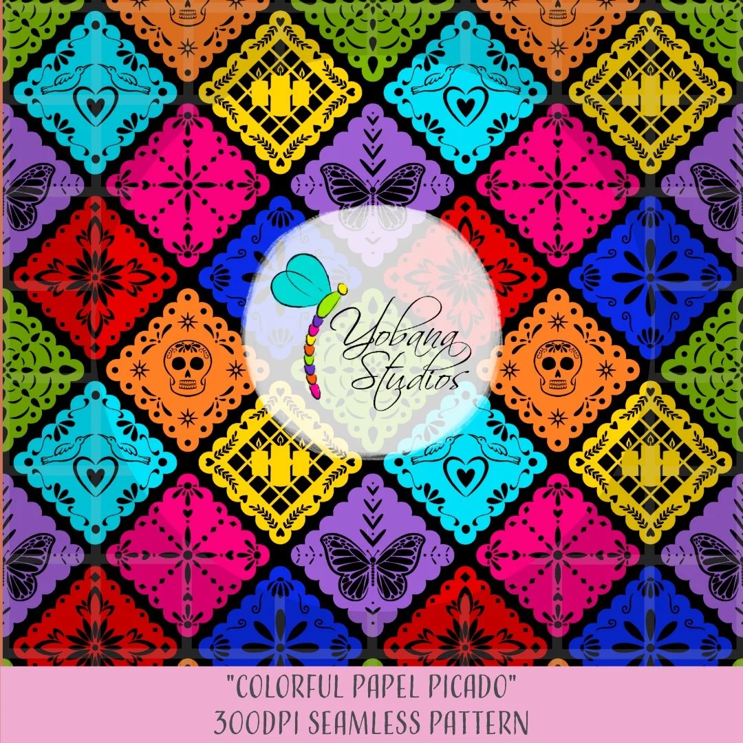 I just added this to my website a few minutes ago. It took a long time to make, but I'm super proud of it. The colors scream, "Viva M&eacute;xico y chinga la migra". Don't you think? Everything that is happening in this country is upsetting