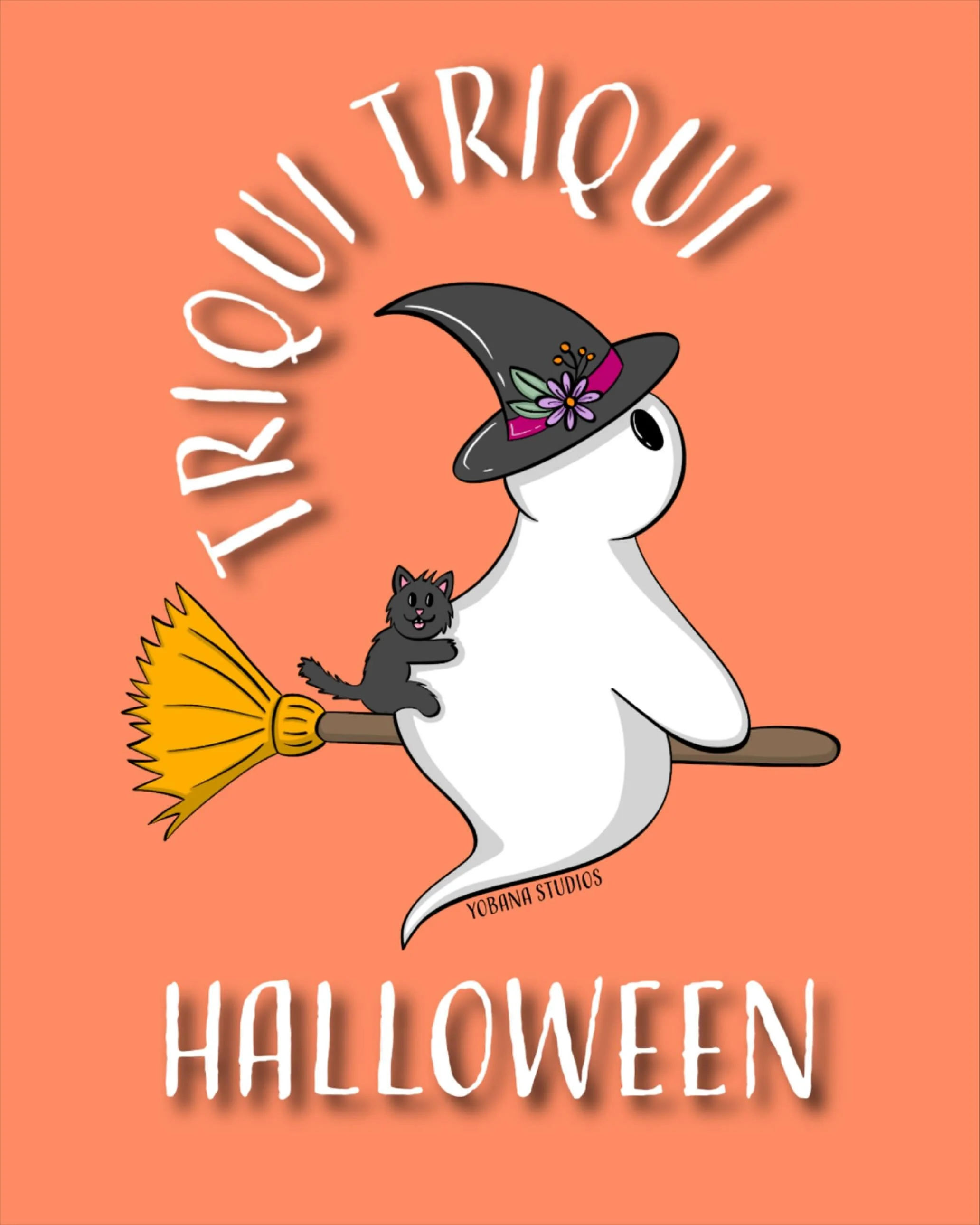Triqui Triqui Halloween. Happy Halloween amigos, amigas, and amigues!! I wish you a night without costume malfunctions, a mouth full of sweets, and just the right amount of spooky magic. Have a safe and fang-tastic night!! ✨🎃